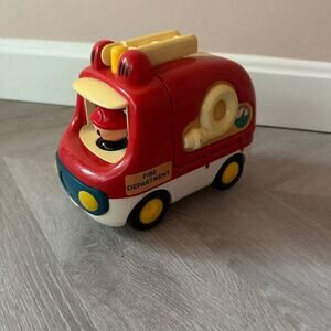 Vintage Discovery Toys To The Rescue Activity Fire Truck 1996